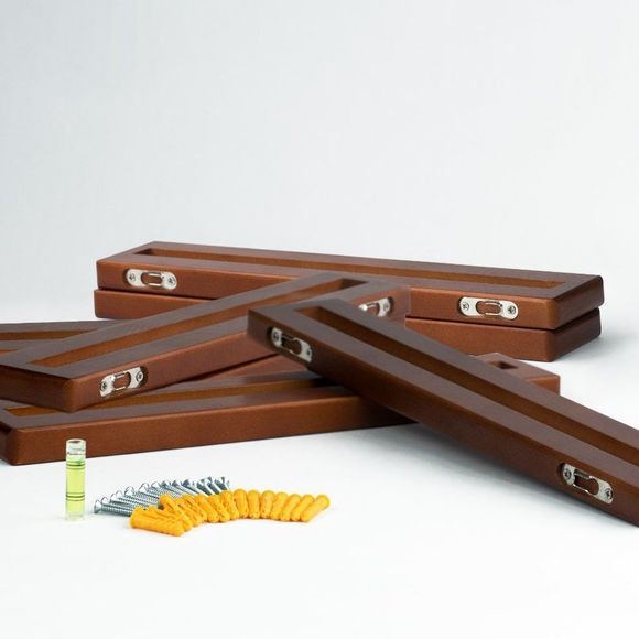 Record Shelves Set of 8 - Vinyl Record Display Shelf - Vintage decor - Picture 6 of 7